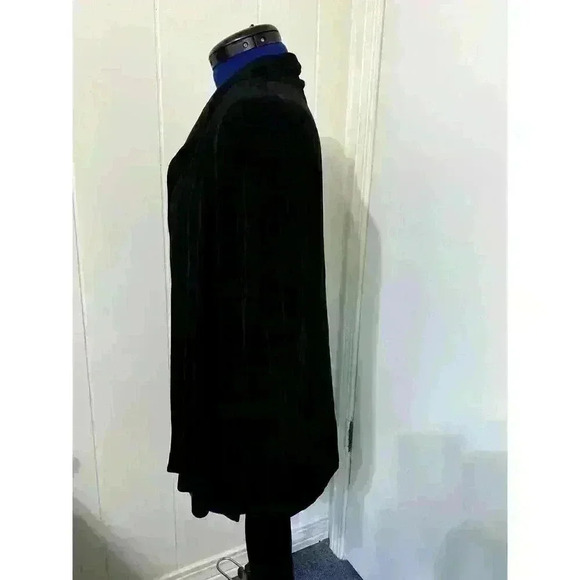 Chico's Travelers Cardigan Open Black Size 3/XL Packable Slinky Knit Comfort - Picture 2 of 10